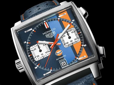 replica monaco gulf watch|monaco gulf special edition.